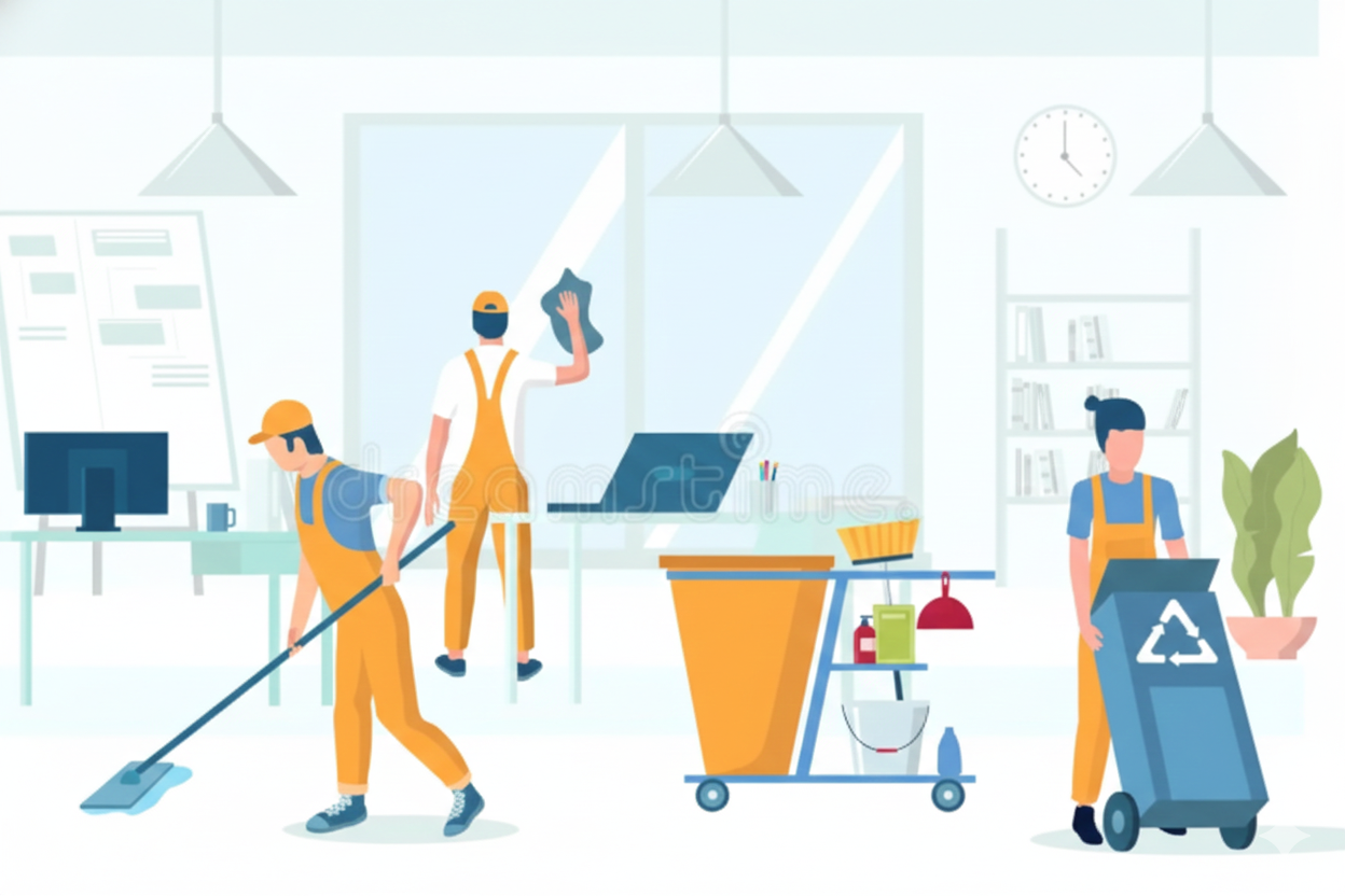 Workspace cleaning
